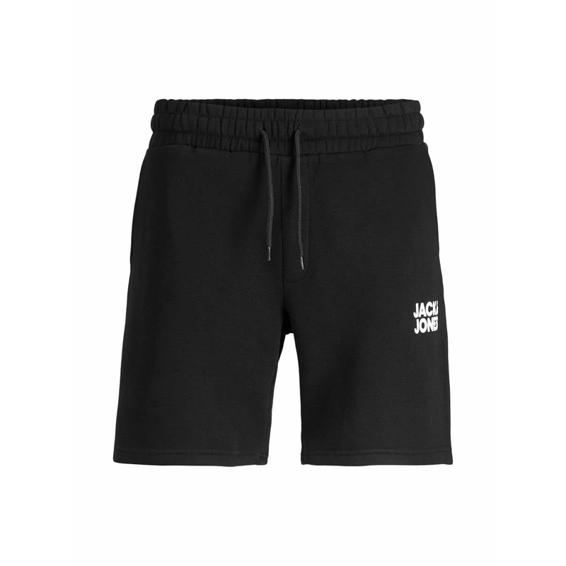 JACK & JONES Men's Sweat Shorts, Soft, black, xxl