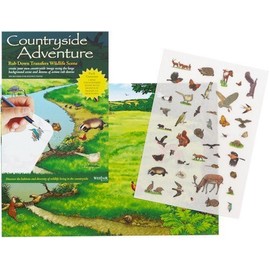 Countryside Adventure - Rub Down Transfers Wildlife Scene