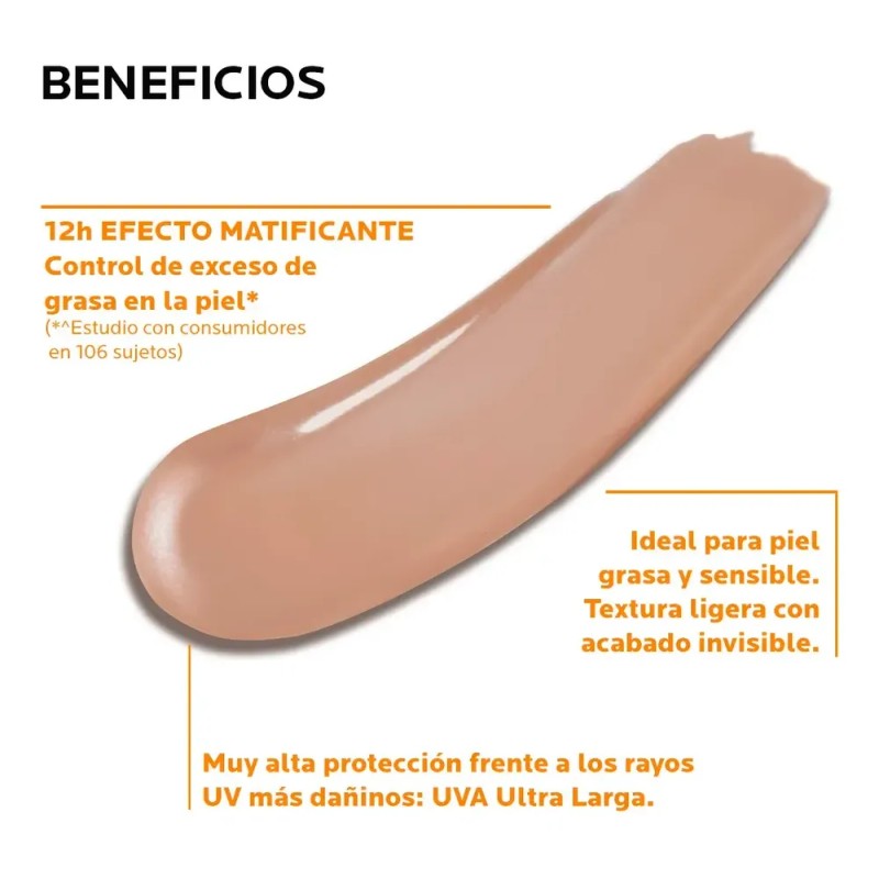 2pack La Roche-posay 400 Oil Control Gel-crema Y Fps 50+