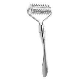 Mikinona Stainless Steel Eye Cream Stick with Roller Portable Facial Massage Tool for Eye Muscle Relaxation Enhances Skin Elasticity and Promotes