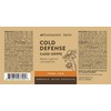 Harmonic Arts Cold Defense Cough + Cold, 100mL