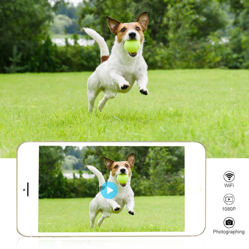 ORDRO EP5 Head Wear Mini Camcorder HD 1080P/30fps 2.4G WIFI