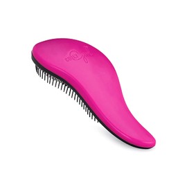 Curly Girl Breeze Though Detangling Brush | Adults | Kids | Hair Detangler Hairbrush, Natural, Curly, Straight, Wet or Dry Hair (Purple)