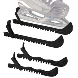 Lnrkai Blade Protectors, Ice Skate Protectors, Adjustable Ice Skate Accessories for Figure Skating, Ice Hockey Shoes for Women and Children (2, Black, M+L)