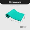 BalanceFrom All-Purpose 1-Inch Extra Thick High Density Anti-Tear Exercise Yoga