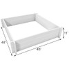 Prime Retreat New England Vinyl Whelping Box, White, 4'L x