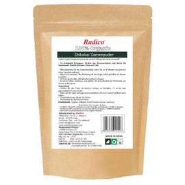 RADICO - Organic Shikakai powder - intensive care and cleaning for the hair - suitable for all hair types - especially recommended for fine hair - vegan - 100 g