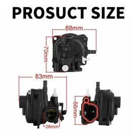 Wjelet 595656 591979 Carburettor Replacement for Briggs & Stratton 300E 450E Series Engines Lawn Mower Spare Parts