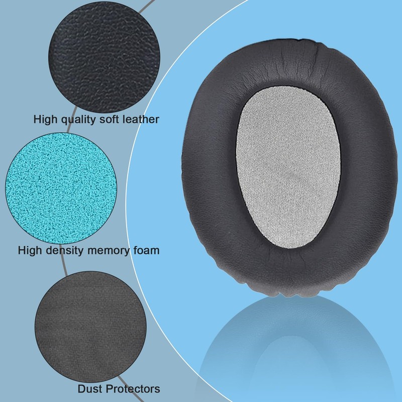 Replacement Earpads for Sony WH-CH700N & MDR-10R,MDR-ZX780/MDR-ZX770 Over-Ear Headphones，Noise Canceling