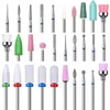 MUEYAN 31 pcs Nail Drill Bits Set with 210 Pieces