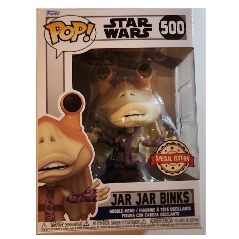 Funko Jar Jar Binks SW The Clone Wars Excluisve Pop