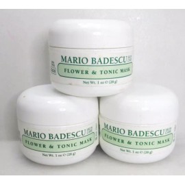 MARIO BADESCU SKIN CARE FLOWER & TONIC MASK 1 OZ  - LOT OF 3