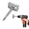 BigKing Square Drive Junction Box Hole Punch, Alloy Steel Construction,
