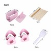 GVSAVY 3-Pack Sushi Molds, 1 Sushi Roll Mat, 1 Rice