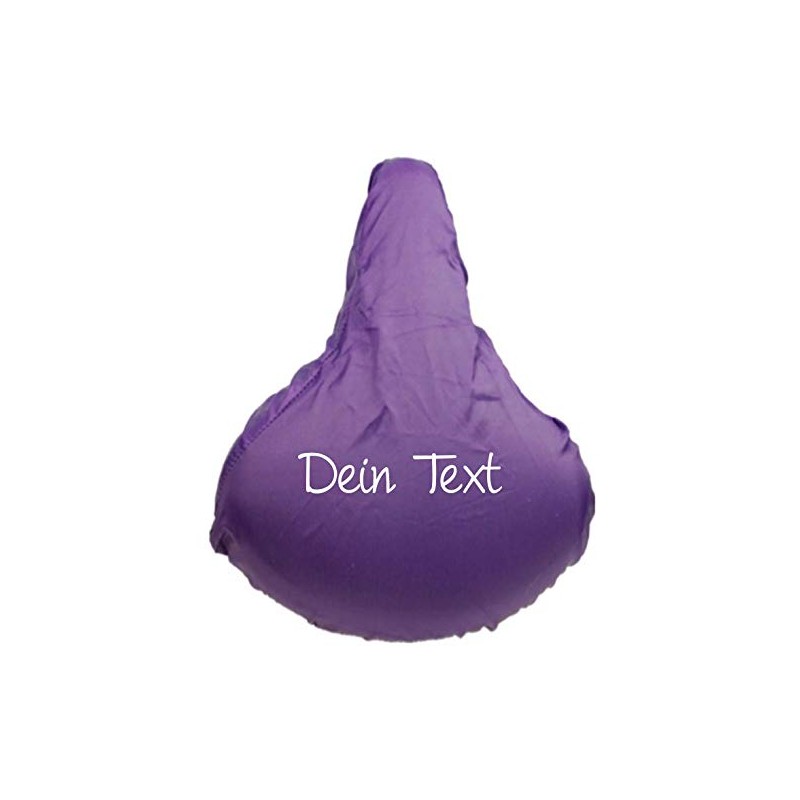 Shirtinstyle Premium Seat Cover Saddle Protector with Your Desired Text
