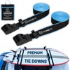 Hang 11 Surfboard Tie Down Straps for Roof Rack, Extra
