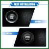 Motoforti Car Engine Start Stop Ignition Switch Button Cover Ring