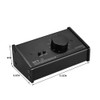 HUIOP Passive Monitor Controller,Passive Monitor Controller with XLR 3.5mm Inputs