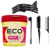 Hair Styling Gel Bundle: EcoStyle Moroccan Argan Oil Styling Gel