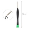 Precision Slotted Screwdriver 2.5mm x 30mm Flat Head, Mini Magnetic