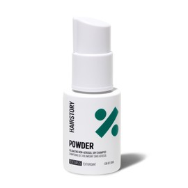 Hairstory Powder, Refreshing Dry Shampoo for All Hair Types, Absorbs Oil, Adds Volume & Texture, Non-Aerosol & Talc-Free, No Chalky Residue, 1.35oz