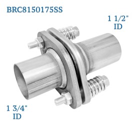 Bear River Converters 1 1/2" 1.5" x 1 3/4" 1.75" Exhaust Muffler Flange Pipe Repair Spherical Joint
