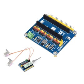 Servo Driver Module Compatible with Raspberry Pi Pico 2W/2/Pico W/Pico, 16-bit Resolution, Up to 16-Channel Servo/PWM Outputs, Support SG90 MG90S MG996R Servo, Ideal for Robotic Arm or Hexapod Walker