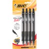 BIC Velocity Bold Ball Pen, 1.6mm, Black, 4ct (VLGBP41-Blk)