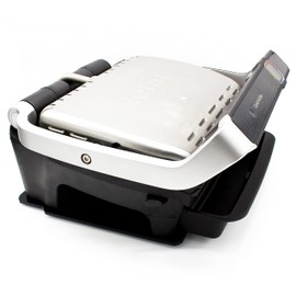 Sliding board made of acrylic, glossy black, 29 x 26 cm for Optigrill Elite GC 750D and many other kitchen appliances, with high-quality Teflon gliders for effortless movement, made in Germany