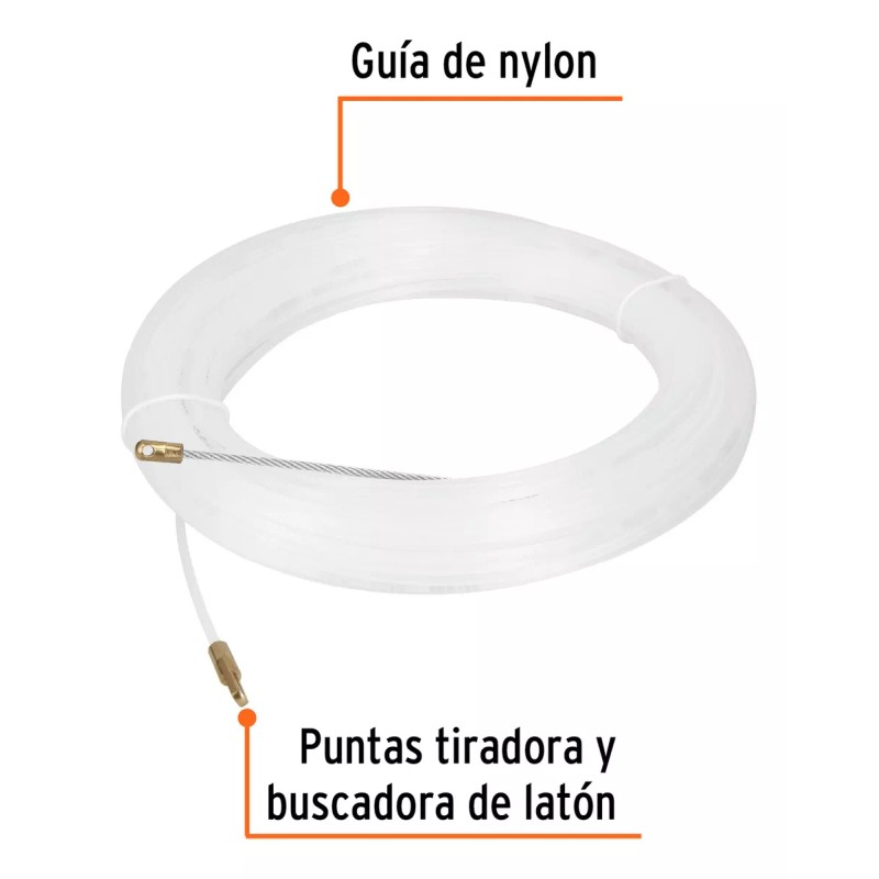 Truper Guía De Nylon Para Cable 30 M Truper 17758