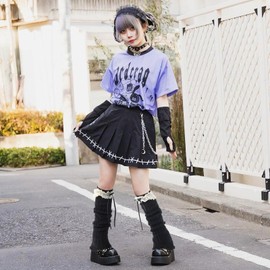 Junely Leg Warmers for Women Kawaii Leg Warmer Cute Legwarmers with Bows Cutecore Lolita Harajuku Gyaru Japanese Accessories Black