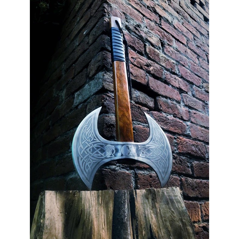Viking Axe Double Sided Axe Battle Axe Viking Axe Real