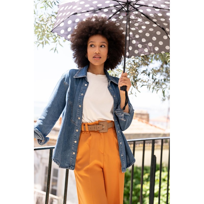 reisenthel umbrella pocket duomatic - compact pocket umbrella made from