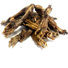 HDP Natural Rabbit Feet Dog Chew Flavor:Rabbit Feet Packs:Pack of 10