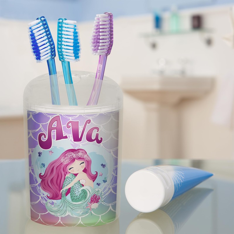 Create Your Own Photo Toothbrush Holder
