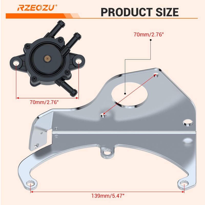 RZEOZU 212cc Mounting Top Throttle Plate for Predator 212 224cc