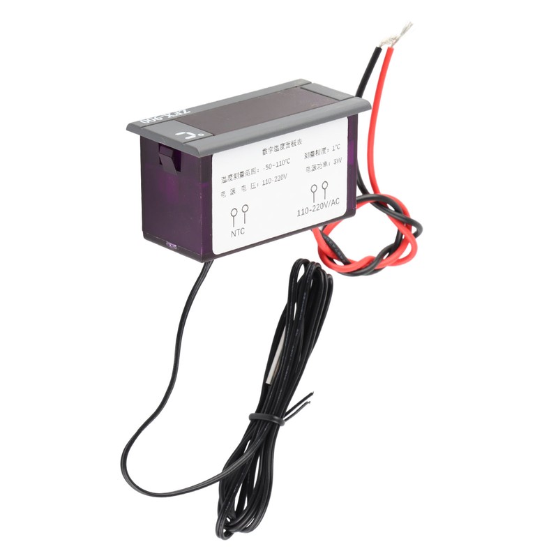 ZFX‑900 Digital Temperature Controller LED Panel Meter with Sensor for