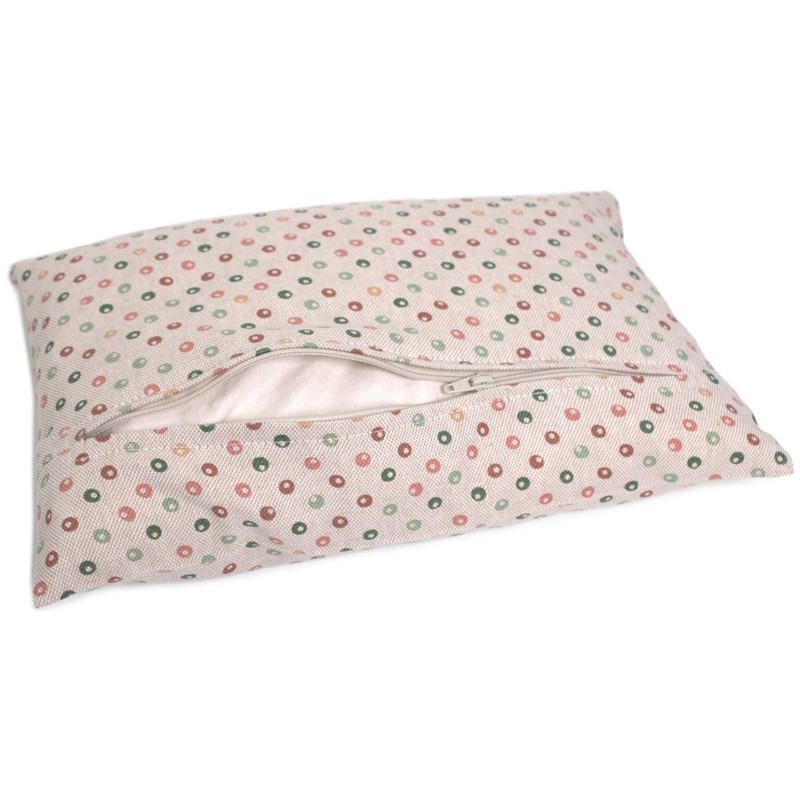 Herb Pillow 30 x 20 cm Organic Cotton Dots +