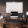 XXL Wall Calendar with Holiday Planner 2026 Employees - Large