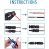 QeeHeng Solar Crimping Tool Kits, for 2.5/4.0/6.0mm² Solar Panel PV