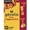 Gevalia Cappuccino K Cup Espresso Coffee Pods & Cappuccino Froth