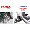 FAMEX RIDE E-Bike PAS Pedals Sensor Power Assist Integrated Waterproof