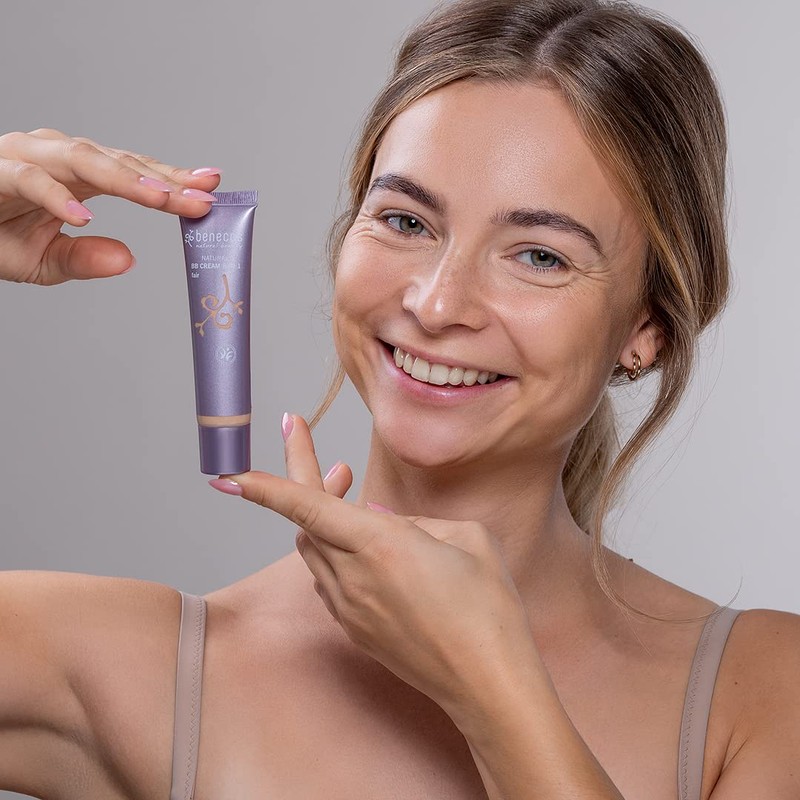 Benecos Natural Cosmetics BB Cream Liquid Medium Coverage Vegan Fair