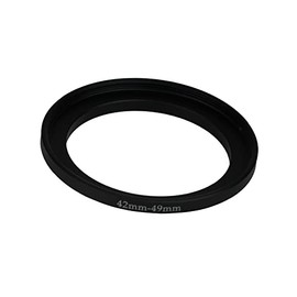 42mm to 49mm Step-Up Ring Filter Adapter Camera Filter Ring for 49mm UV ND CPL Filter (MPIXO)