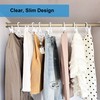 HAOYIJIA Pant Hangers, Heavy Duty Slim Plastic Hangers, Clothes Hangers