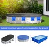 4pcs Pool Cover Weights for above Ground Pool, Leakproof Pool