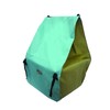 Lakia Rear Basket Cover, Mint Green x Beige