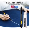 Livalur Heat Erasable Fabric Marking Pen Set, 2 Pens with