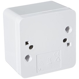 Kopp 101802000 Earthing contact socket, single, surface-mounted standard program, 16 A, 250 V