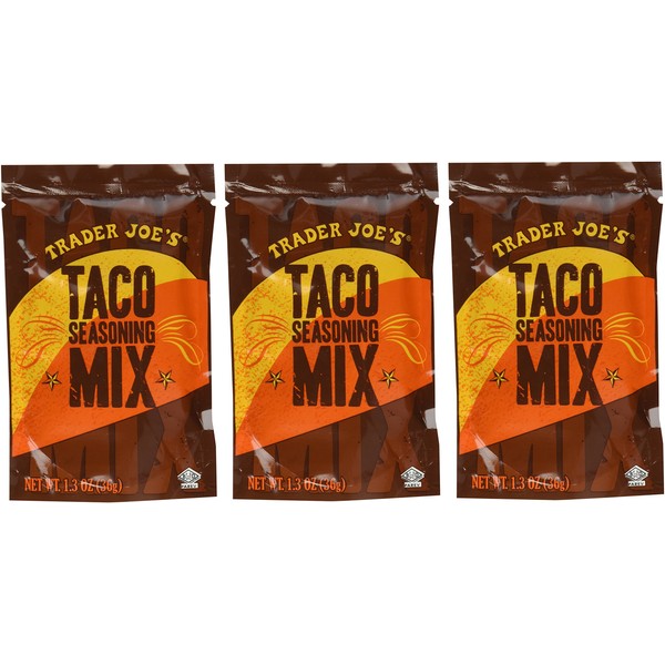 Trader Joe's Taco Seasoning Mix - 3 Pack